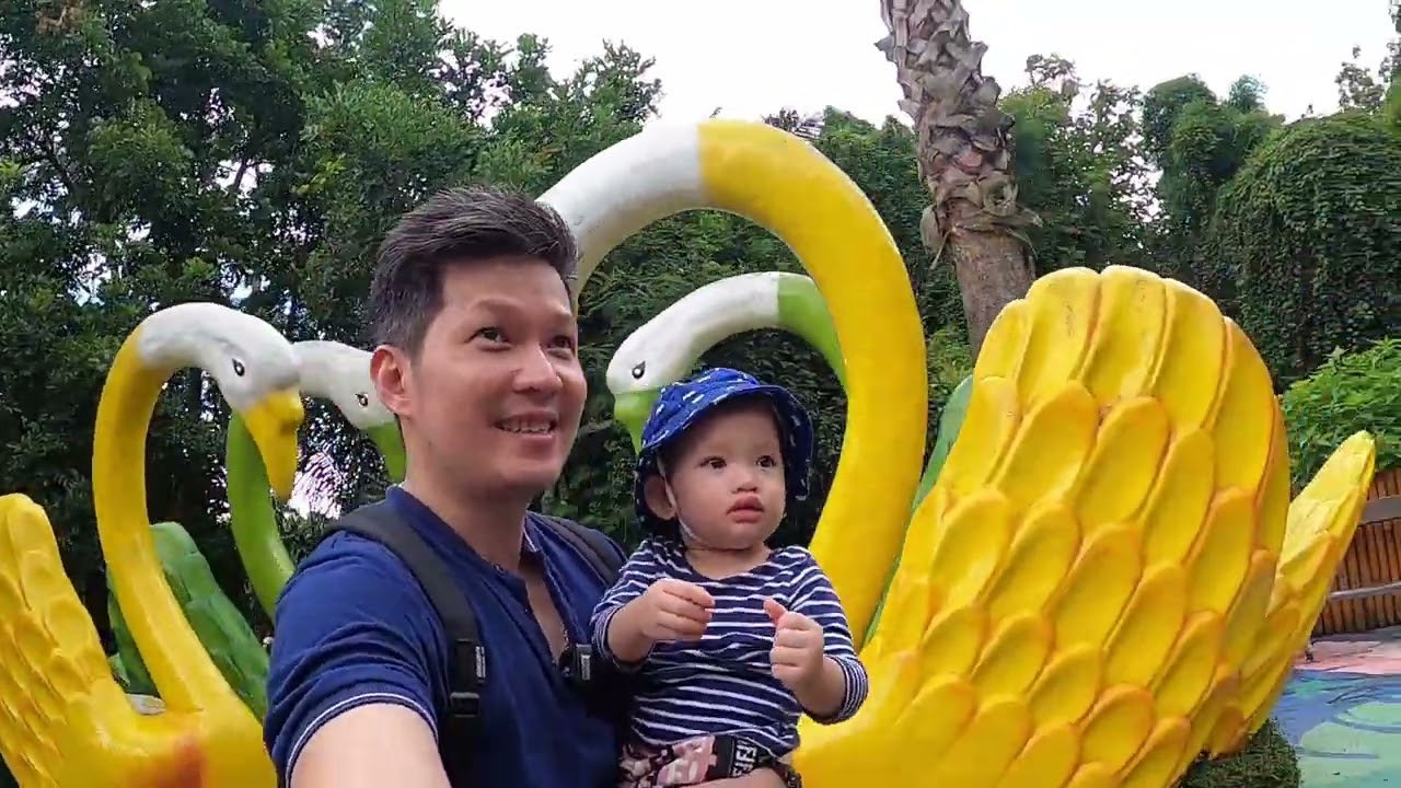 LIBURAN ANAK BAWA KE JATIM PARK 2 PART 1 | EDUKASI DAN BERMAIN ANAK