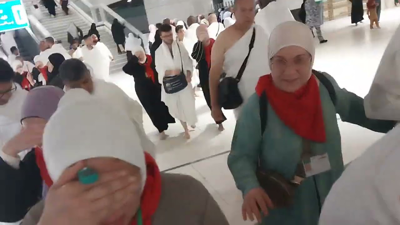 النظرة الأولى للكعبة الشريفة و بدء الطواف