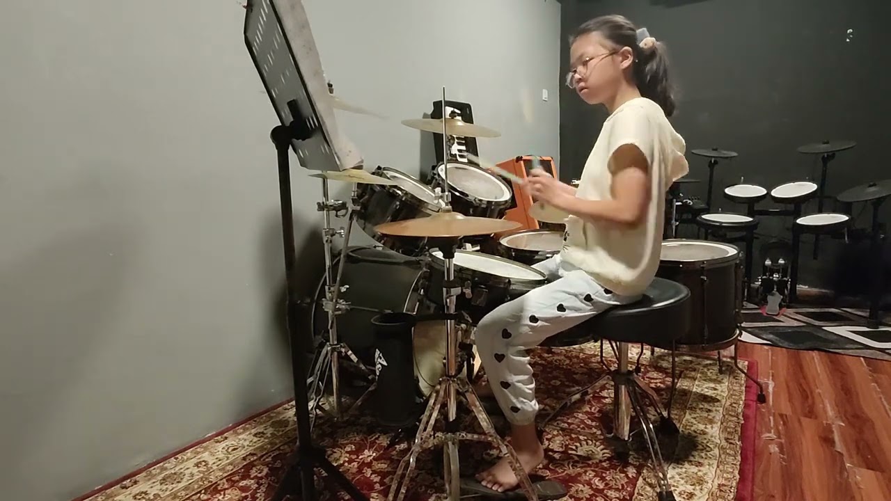 Wong Zi Qian Harmonious Atmosphere （氛围融洽） Drum Cover