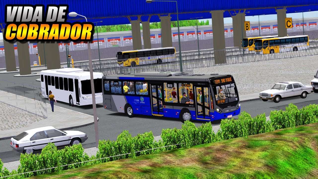 ONIBUS CLANDESTINOS FAZENDO LINHA NA CIDADE !!! VIDA DE COBRADOR EP73 - OMSI 2