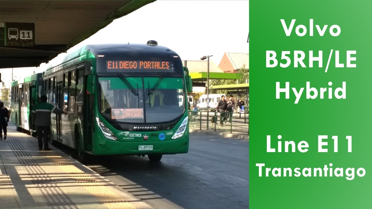 [E11-Transantiago #1] Volvo B5RH/LE (aka. B215RH) - Marcopolo Viale BRS