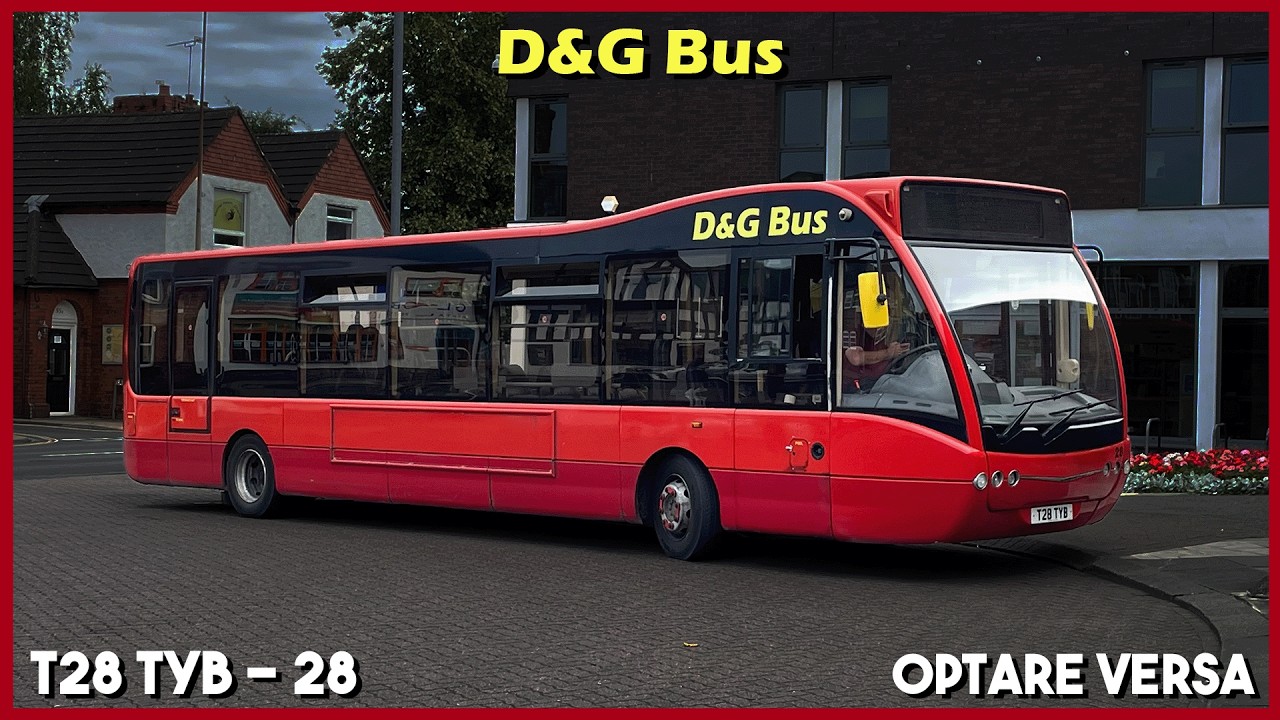 28 - T28 TYB Optare Versa | Route 84X | D&G Bus