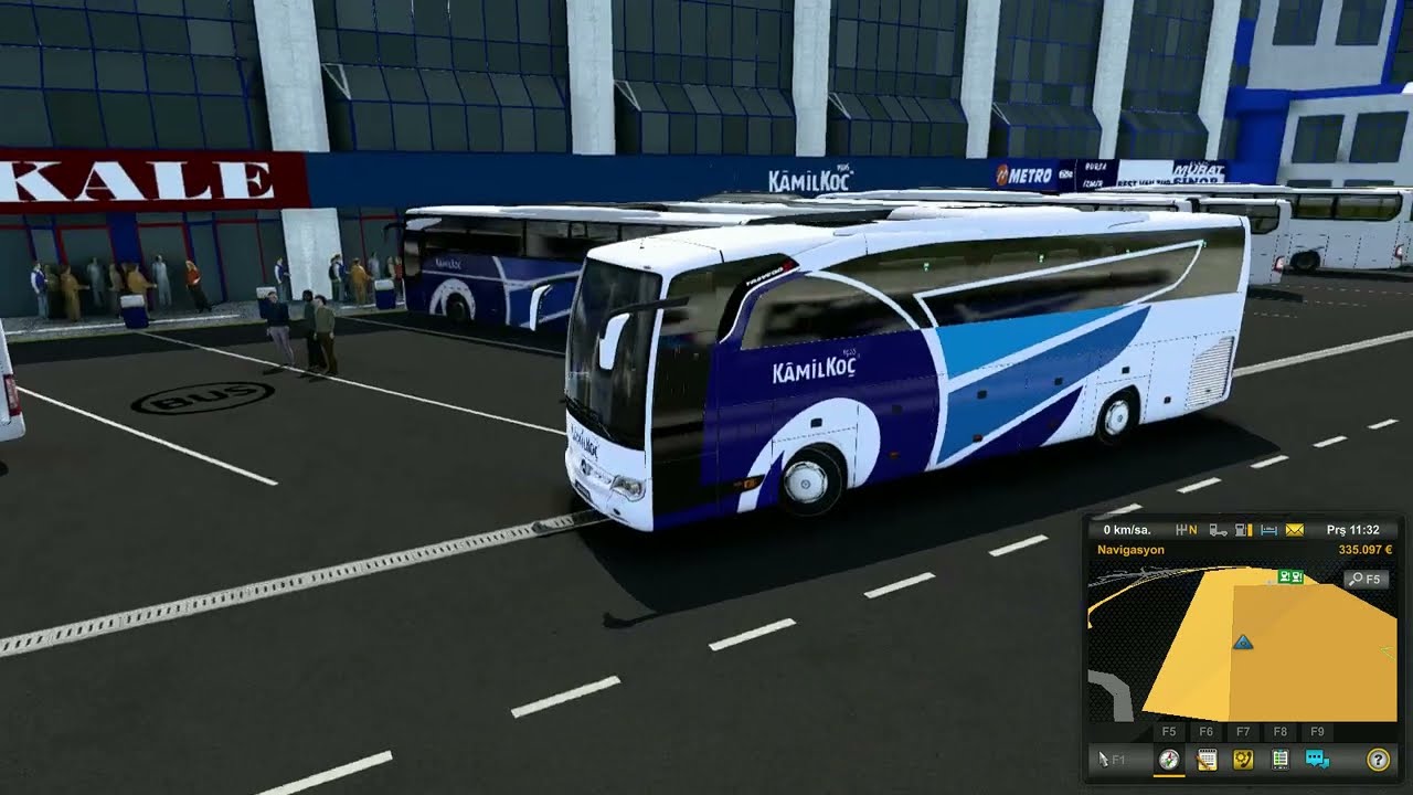ETS 2 Kamil Koç İle İstanbul-Kocaeli Seferi Körfezi Dolaştık  !!!!!