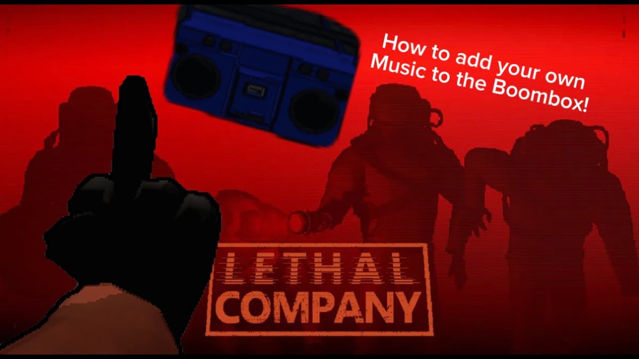 Lethal Company - How to Add your own Music to the Boombox!