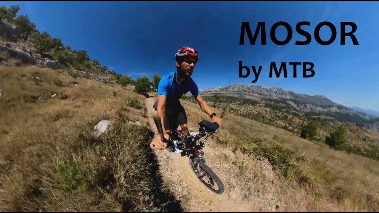 MTB on Mosor - type of terrain