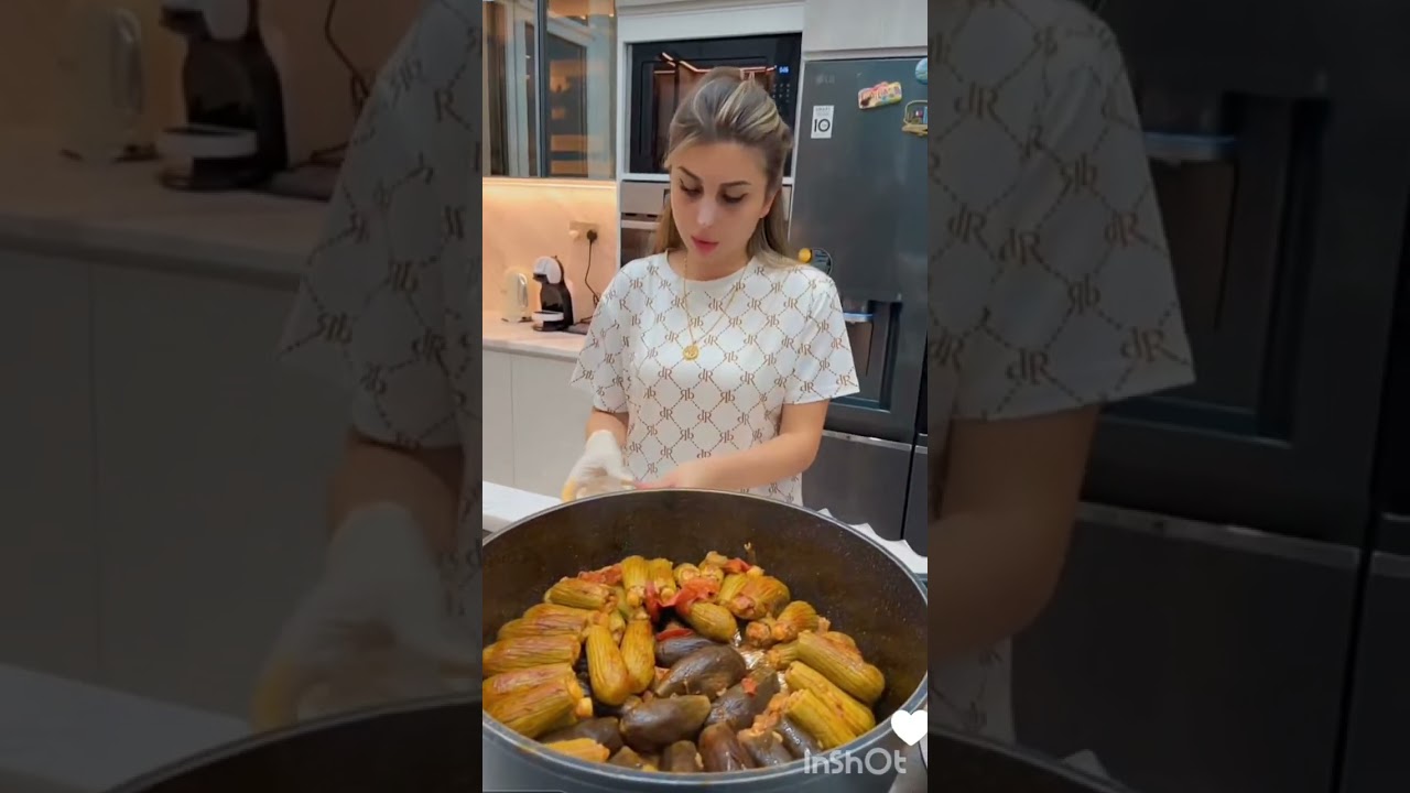 ريتشو  وننوش 🥰 جهزت الطبخة وعالسكب 😋🔥