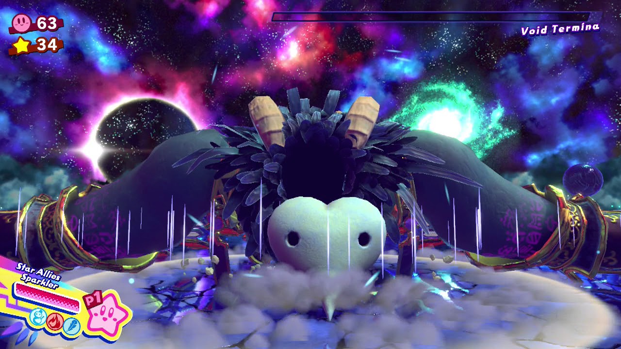 Kirby Star Allies Boss 16 - Void Termina