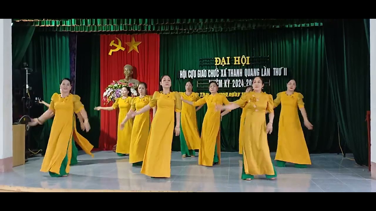 Ngợi ca quê hương em. Dân vũ thôn Phúc Giới _Thanh Quang