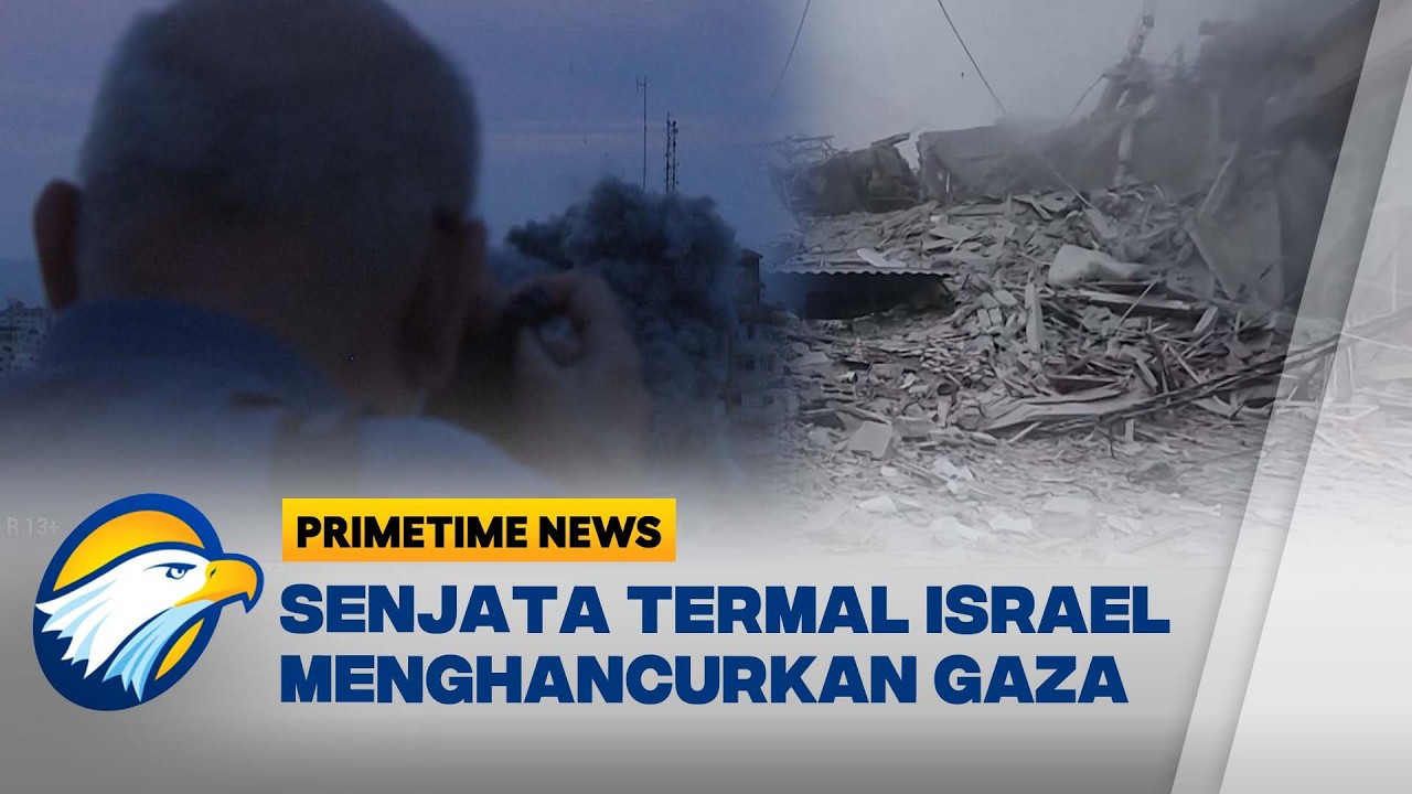 ZIONIS ISRAEL, AGRESI BRUTAL DENGAN SENJATA TERLARANG  - [Primetime News]