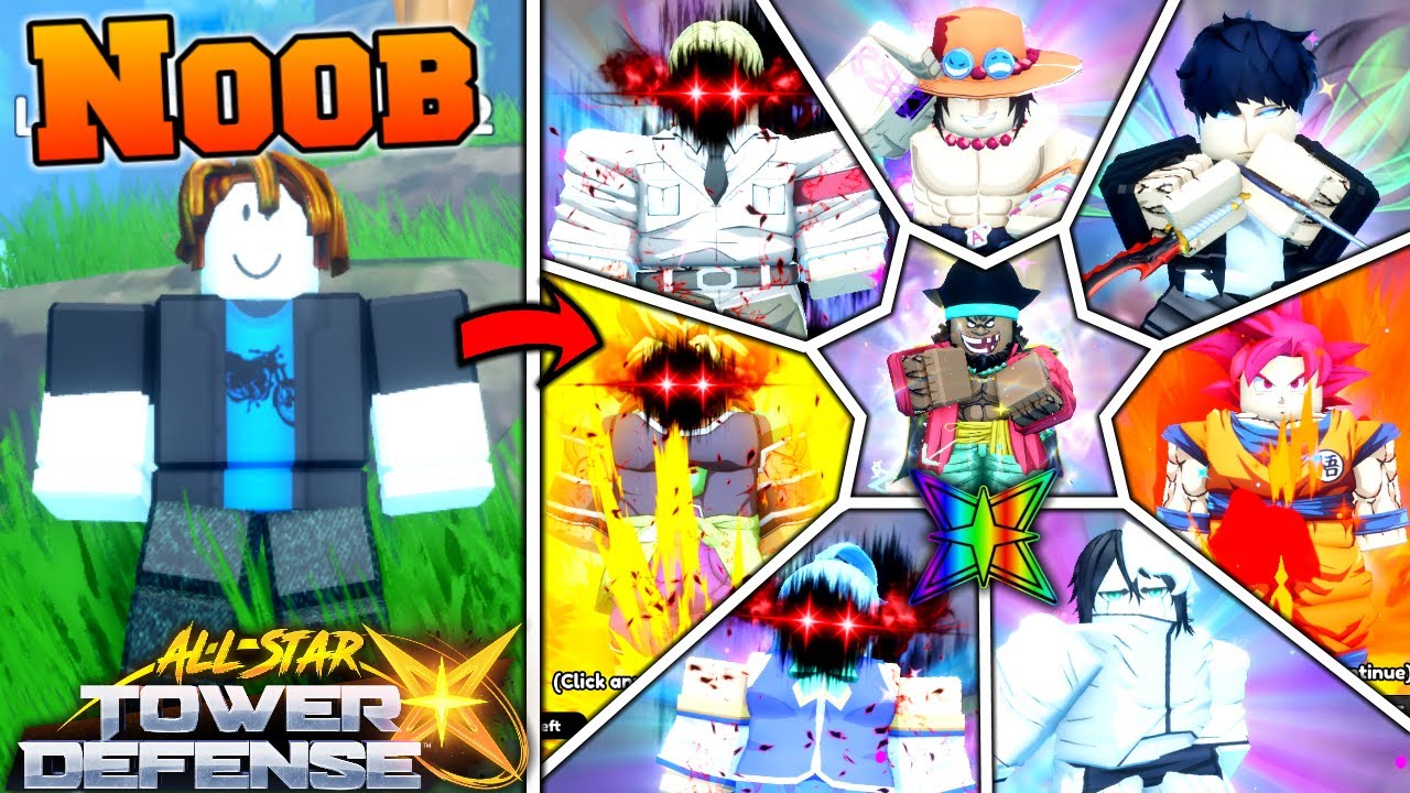 Noob To Pro - All Star Tower Defense X [Full Movie]