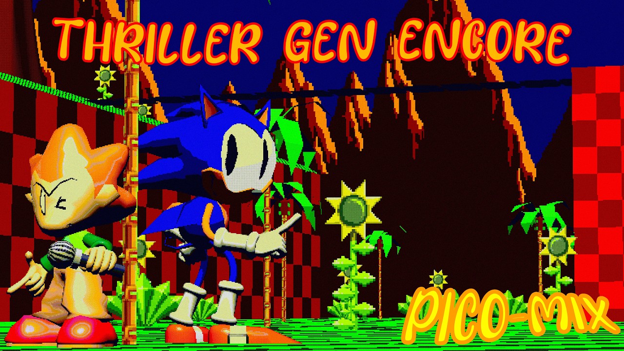 Thriller Gen Encore (Pico-Mix) Визуализатор [МЕРЦАЮЩИЙ СВЕТ]
