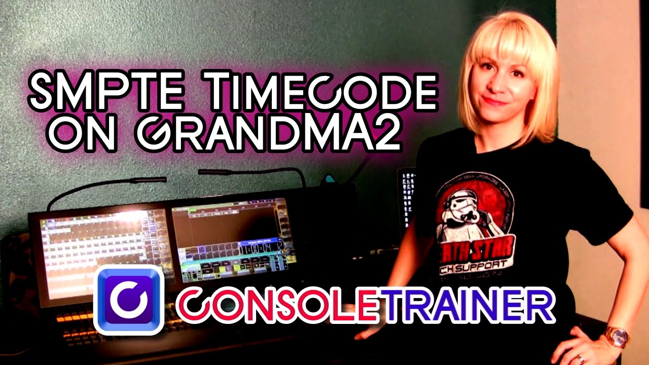 Как настроить таймкод SMPTE на GrandMA2