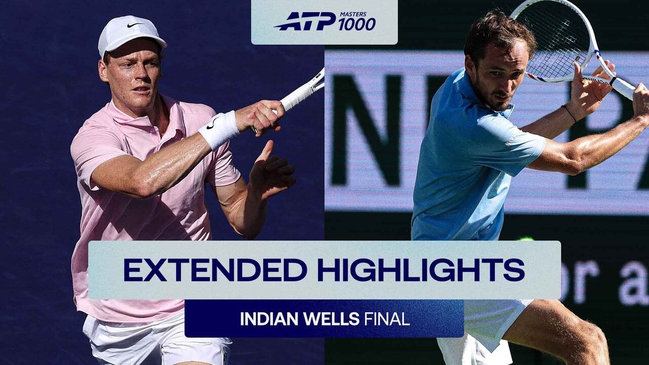 Extended Highlights: Sinner downs Medvedev in Indian Wells  🏆