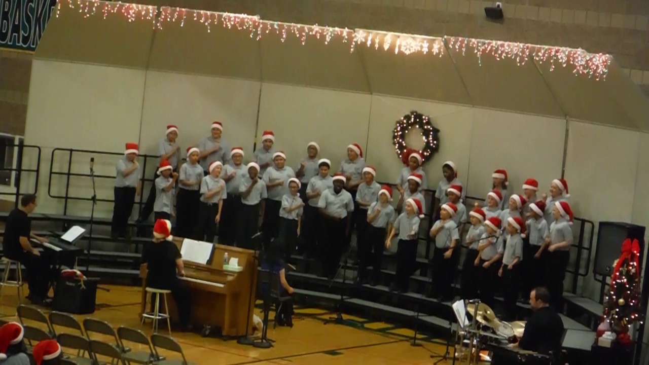 20161215 Schofield 6th Grade Mens Choir ~1~ Santa Is The Man