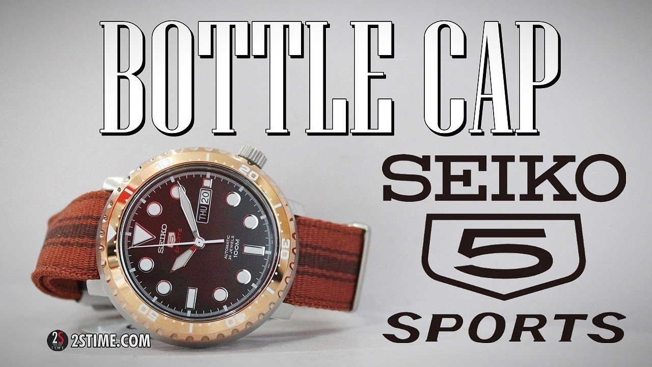 SEIKO 5 Sports BOTTLE CAP SRPC68K1  | Affordable Daily Watch