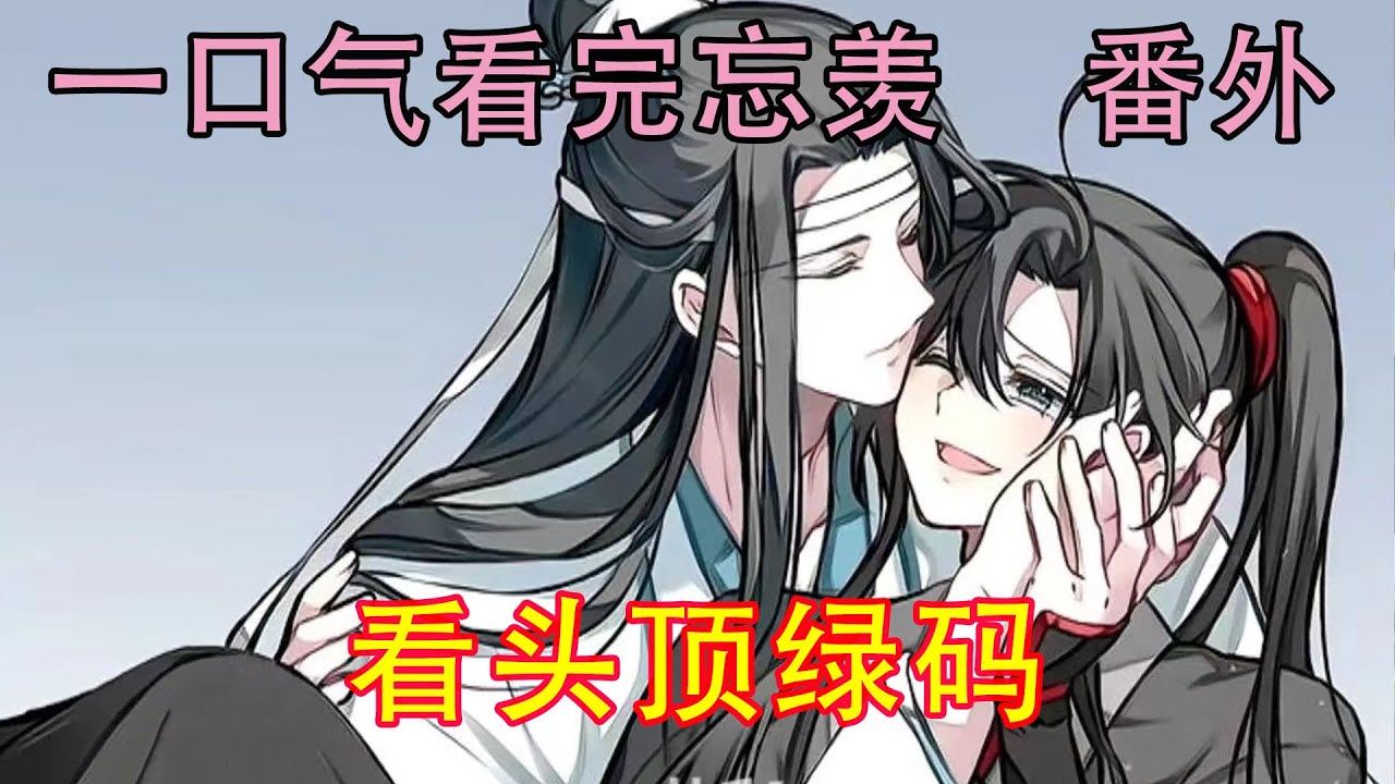 一口气看完忘羡《看头顶绿码  番外》番外“嗯，我家二哥哥这张玉做的脸皮透不出红来，我也只好听心跳啦！”见魏无羡还在打趣自己，蓝忘机伸手捏了捏他腰间的软肉，魏无羡立马就安分了，还一脸羞愤地看着他。