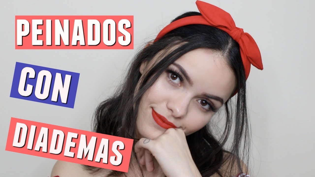 PEINADOS CON DIADEMAS Y BANDANAS!