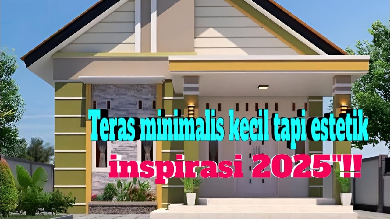 31 model Teras kecil tapi estetik,,inspirasi 