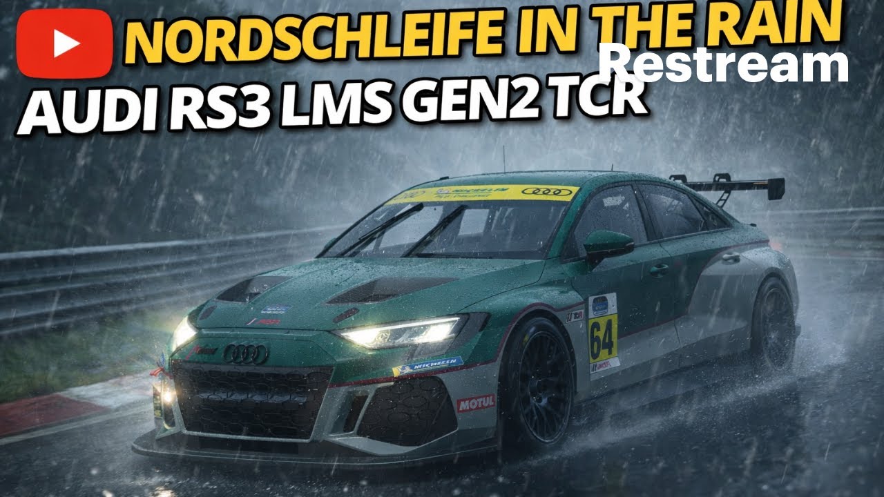 [UA] Beginner. Nürburgring Nordschleife in the rain | iRacing