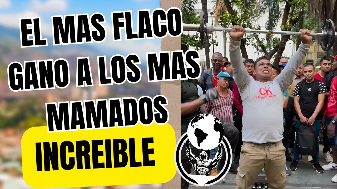 No entrena pero le gana a todos los mamados😱 MUNDO EXTREMO