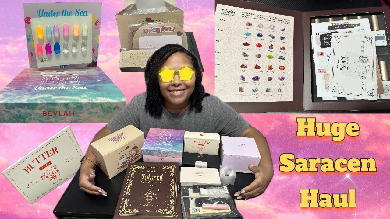 Huge Saracen haul! 💅✨