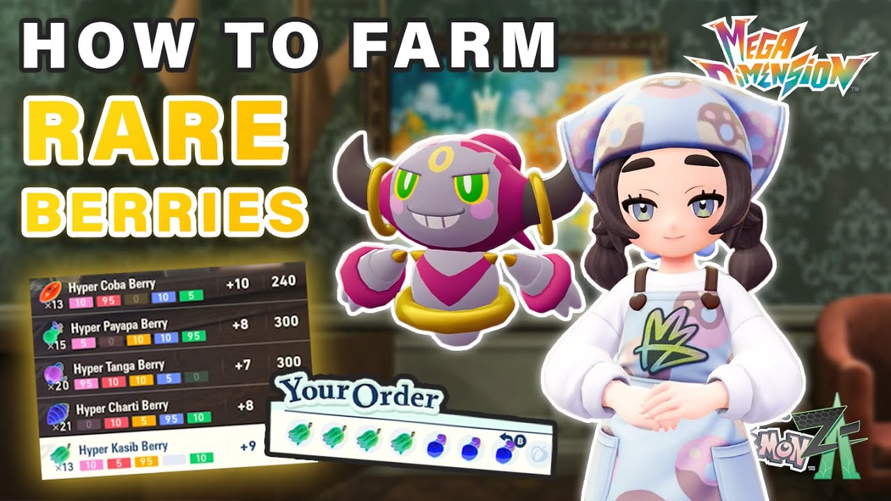 Best Way to Farm Rare BERRIES (For Ansha's Best Donuts) ► Pokemon Legends ZA