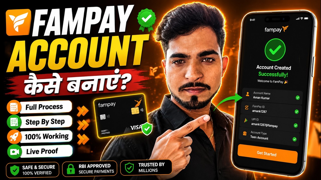 Fampay Account Kaise Banaye 2026 | Fampay App Registration Step by Step | Create Fampay Account