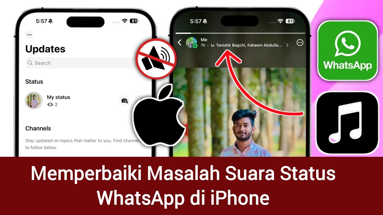 Как исправить проблему со звуком в статусе WhatsApp на iPhone | Исправление проблемы со звуком в ...