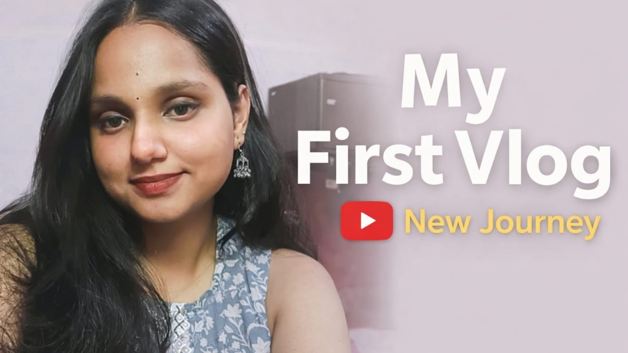 First Vlog Ever 🥹 | Hi, I’m Aishwarya | Starting My YouTube Journey