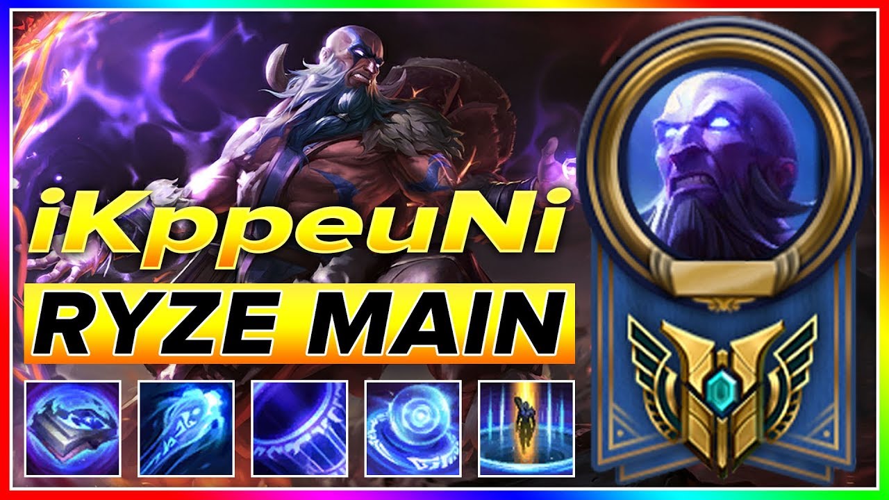 iKppeuNi Ryze Montage - KR Master Ryze Main