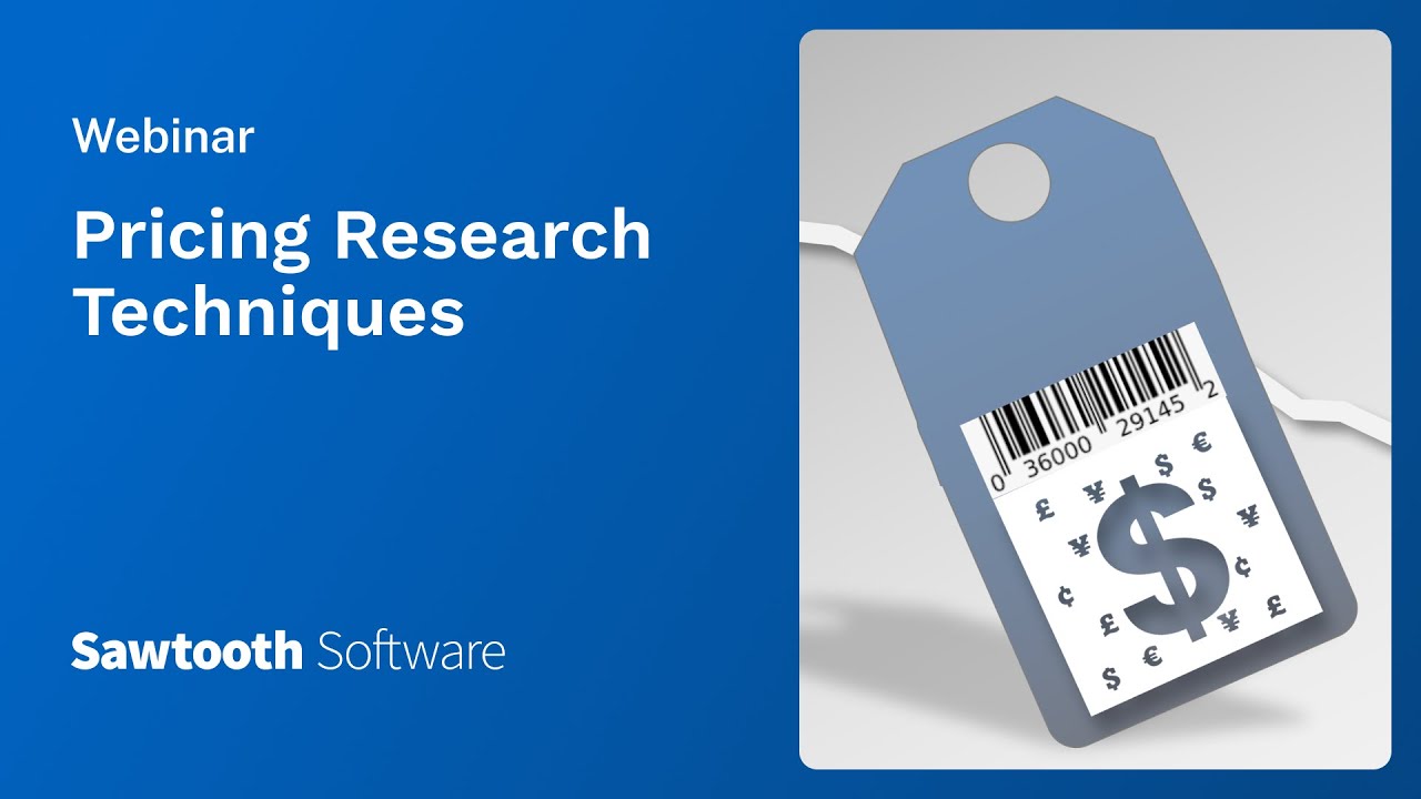 Pricing Research Techniques