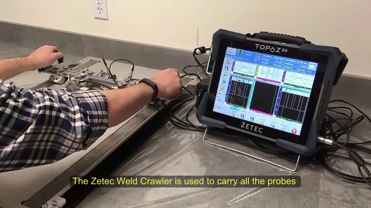 Weld Inspection with TFM and TOFD