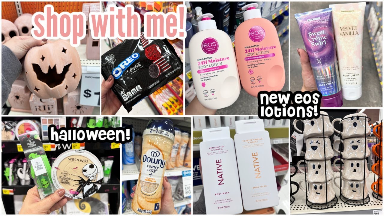 SHOP WITH ME 🛍️👻 all new body care, hygiene finds + target halloween!