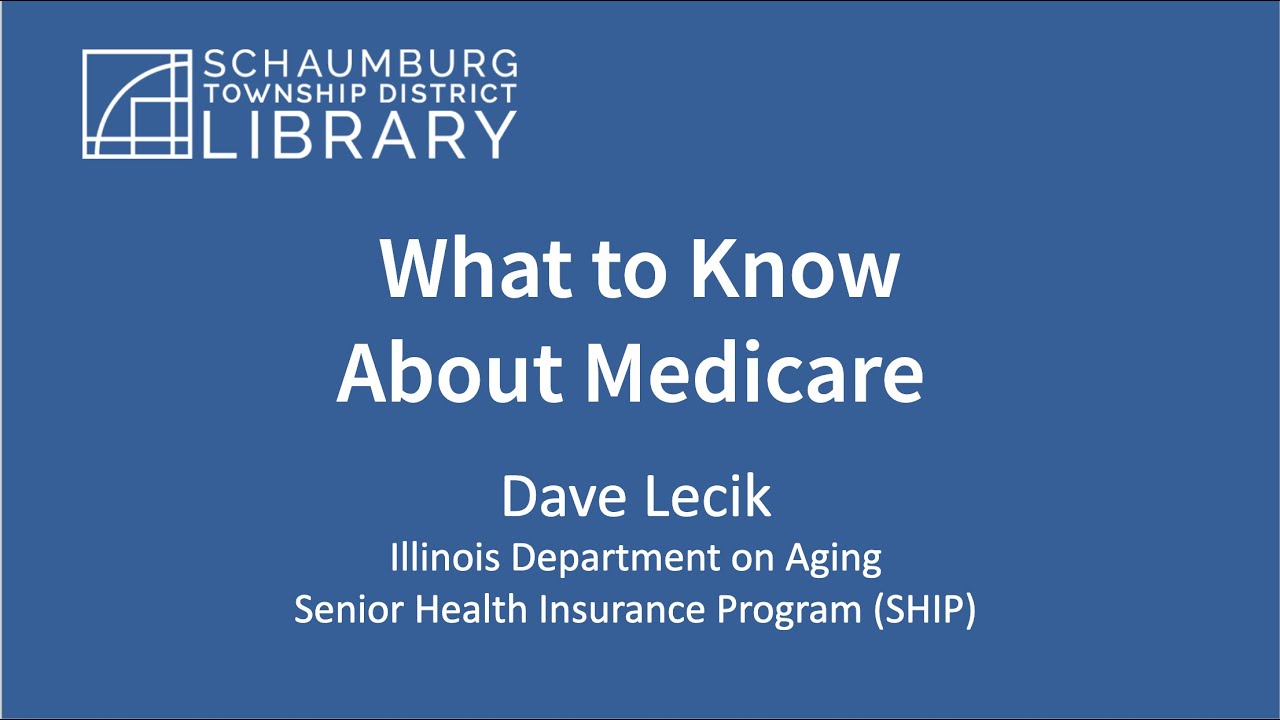 What to Know About Medicare