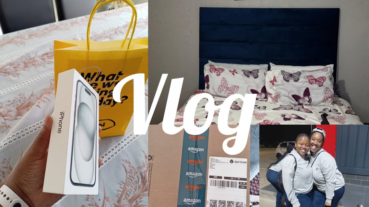 VLOG||We have a  head board||Unboxing Iphone15||Shopping &many more 