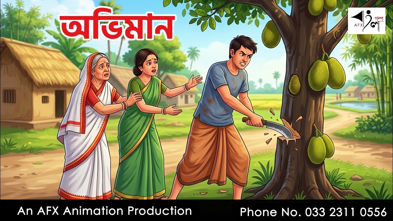 অভিমান I Bangla Cartoon | বাংলা কার্টুন  | Thakumar Jhuli | AFX Animation