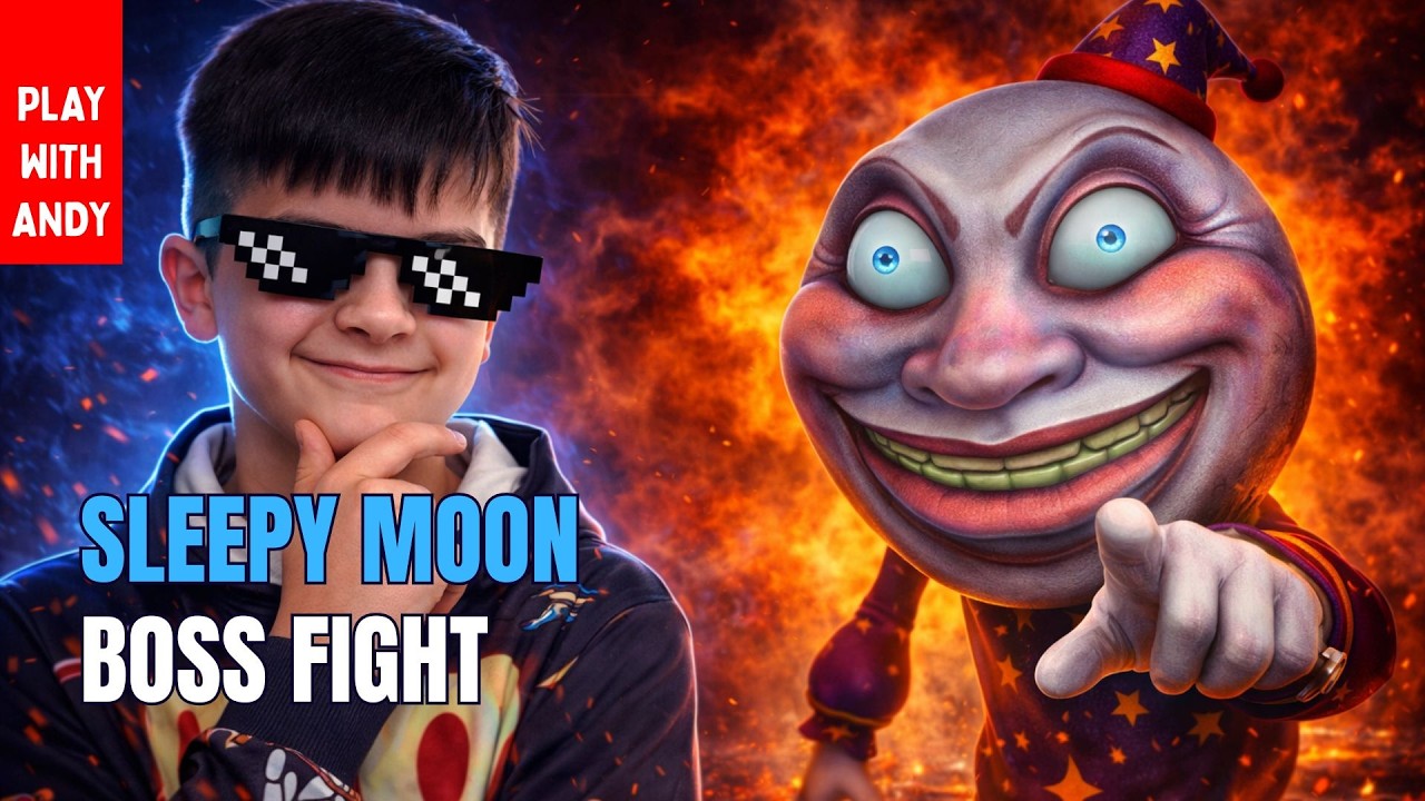 FNAF Sleepy Moon Boss Fight | Can I Beat Him?