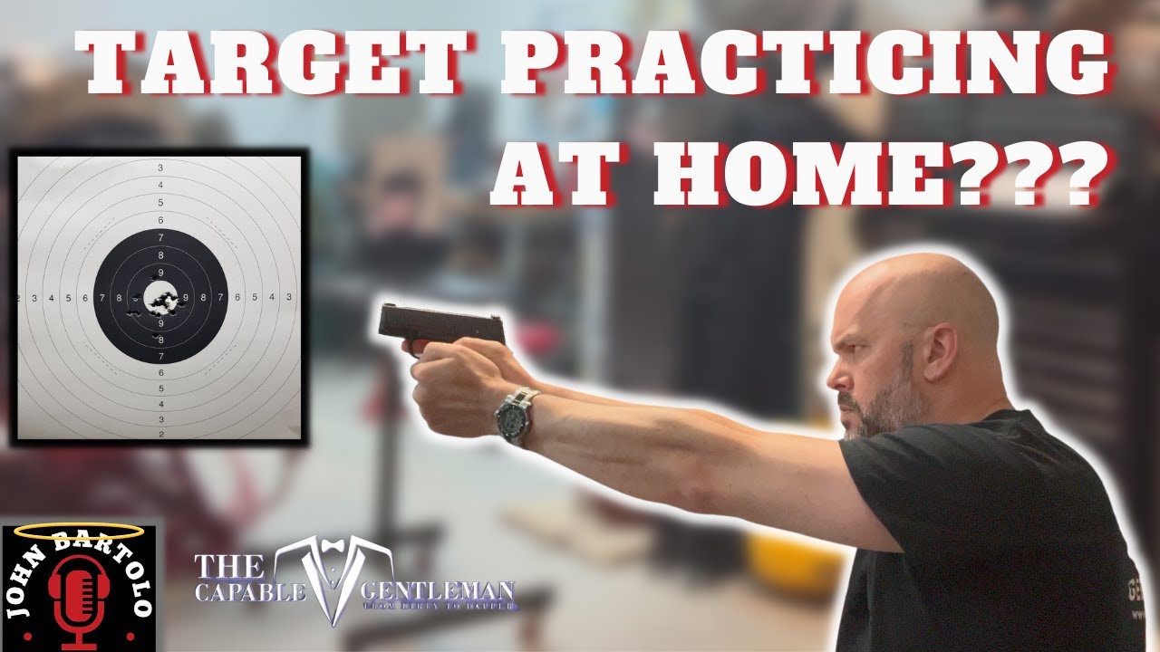 Target Practice At Home -- Strikeman Firearm Training System @strikeman8154