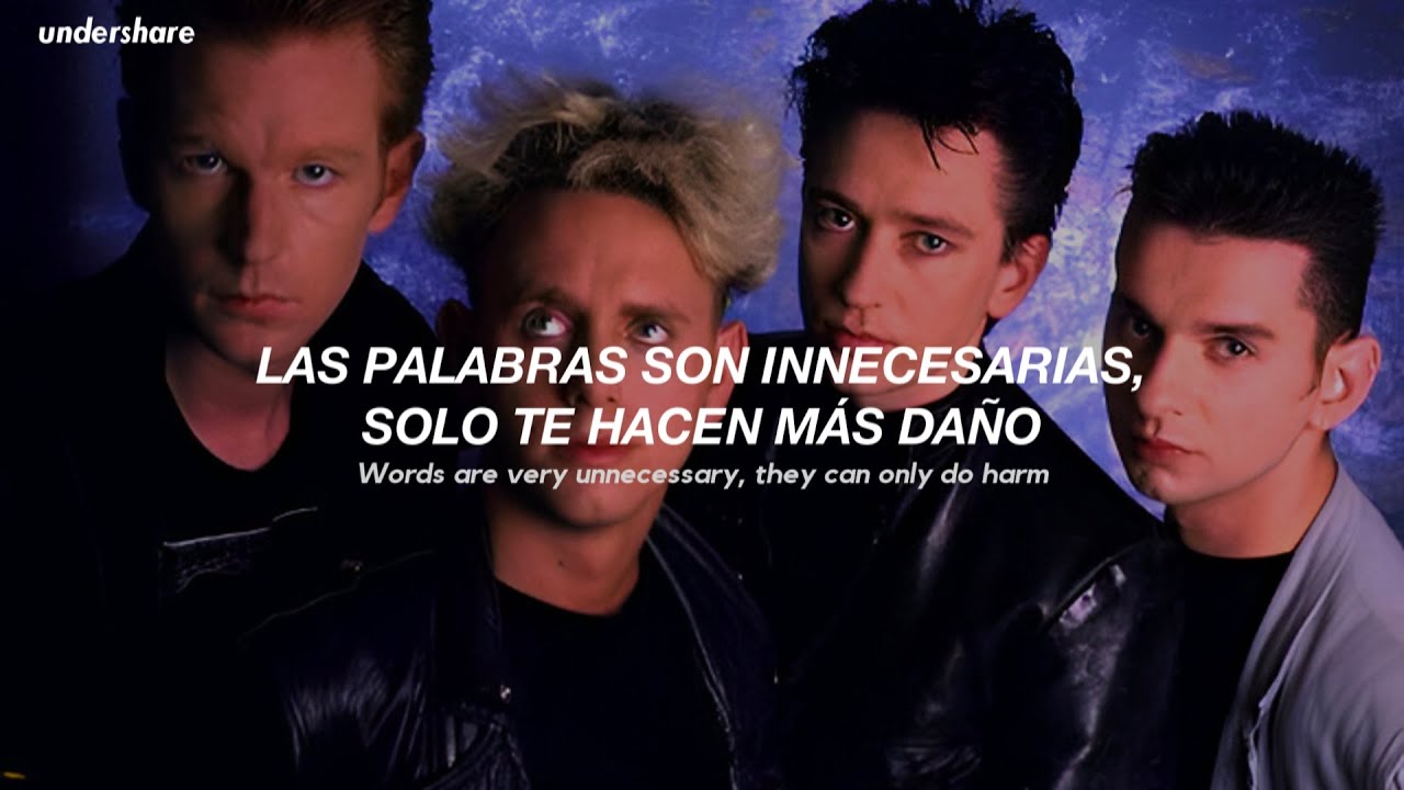 Depeche Mode - Enjoy the Silence (Sub. Español + Lyrics)