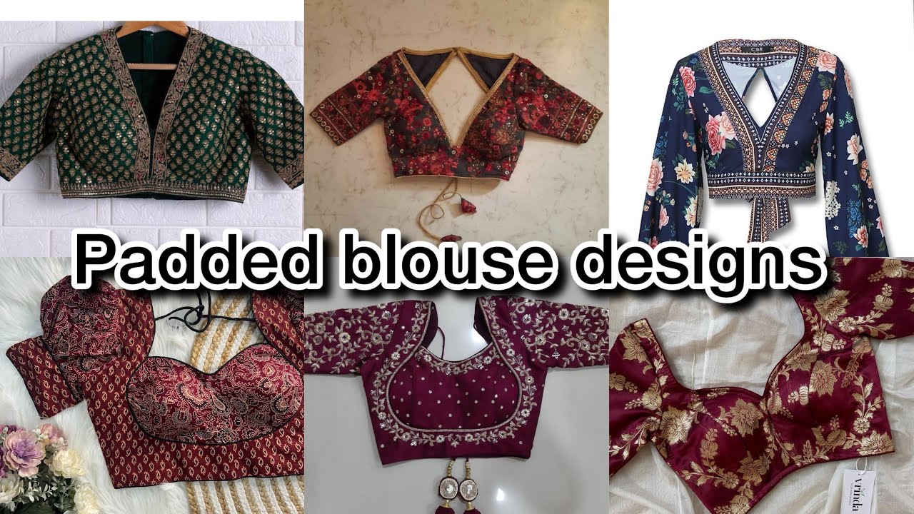 summer mein try karein Padded blouse design 2024 | Latest Padded Blouse Design colllection 2024