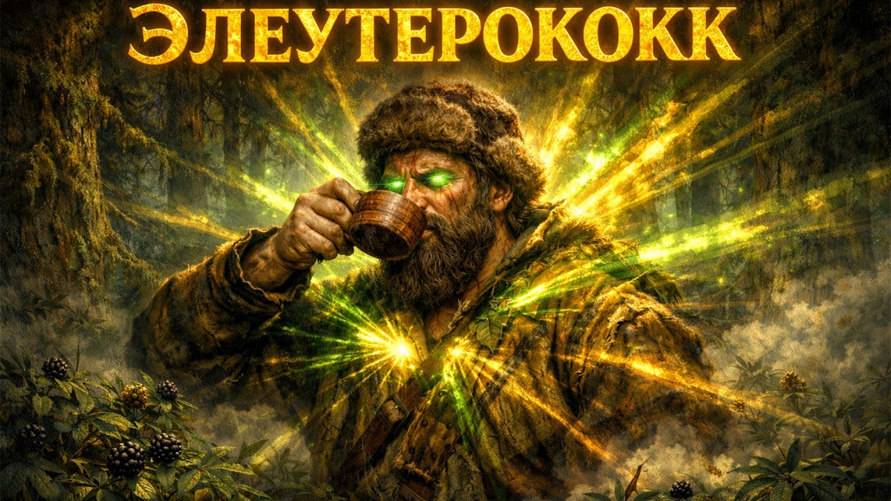 Полная история ЭЛЕУТЕРОКОККА: легальный кайф из тайги. Бодрость без кофе | История для сна