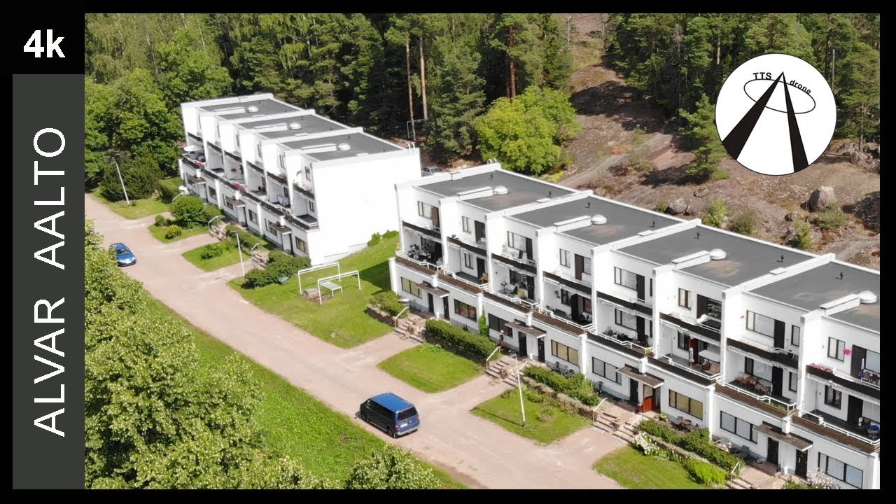 The Most Beautiful Factory in the World? Sunila by Alvar Aalto (4K Drone) | Kotka