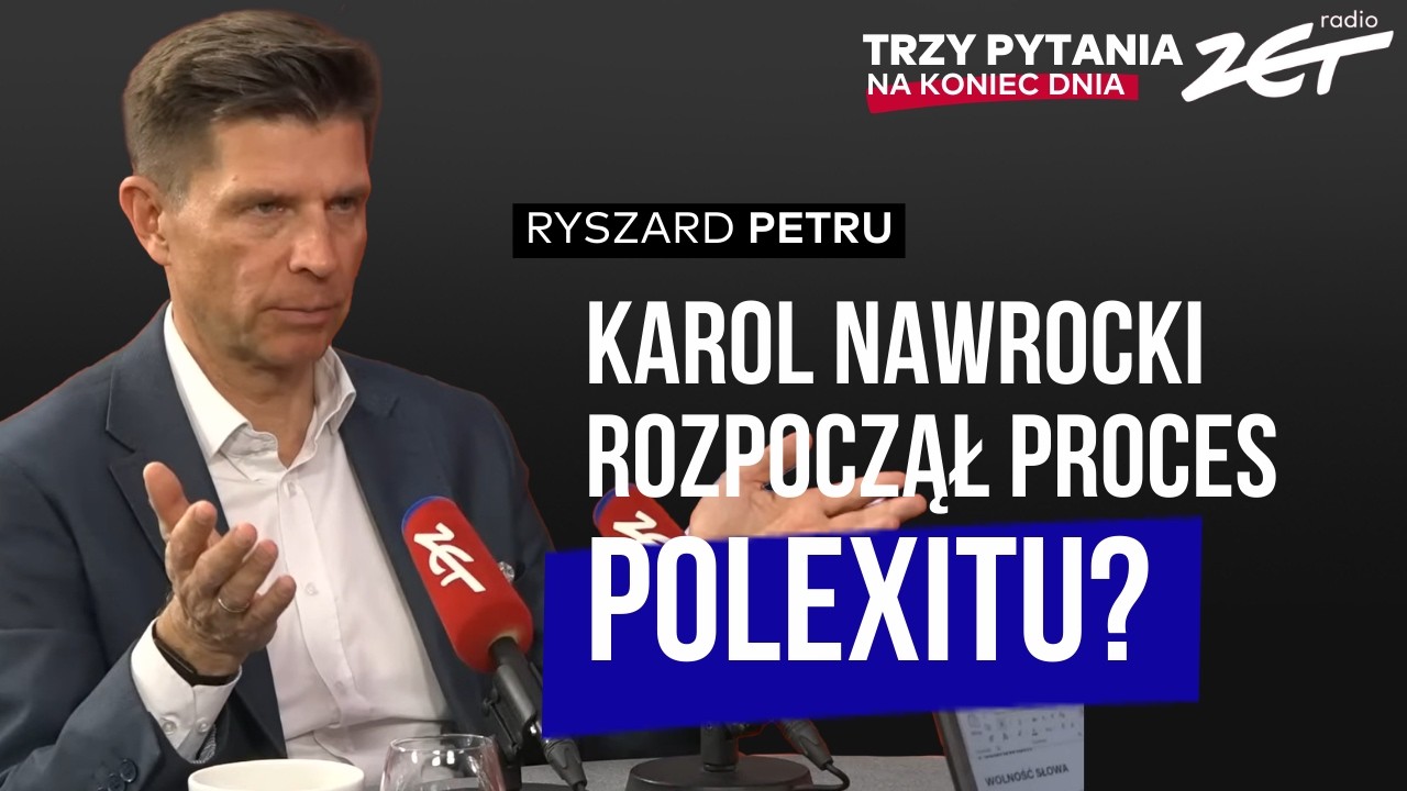 Ryszard Petru w Trzy pytania na Koniec Dnia