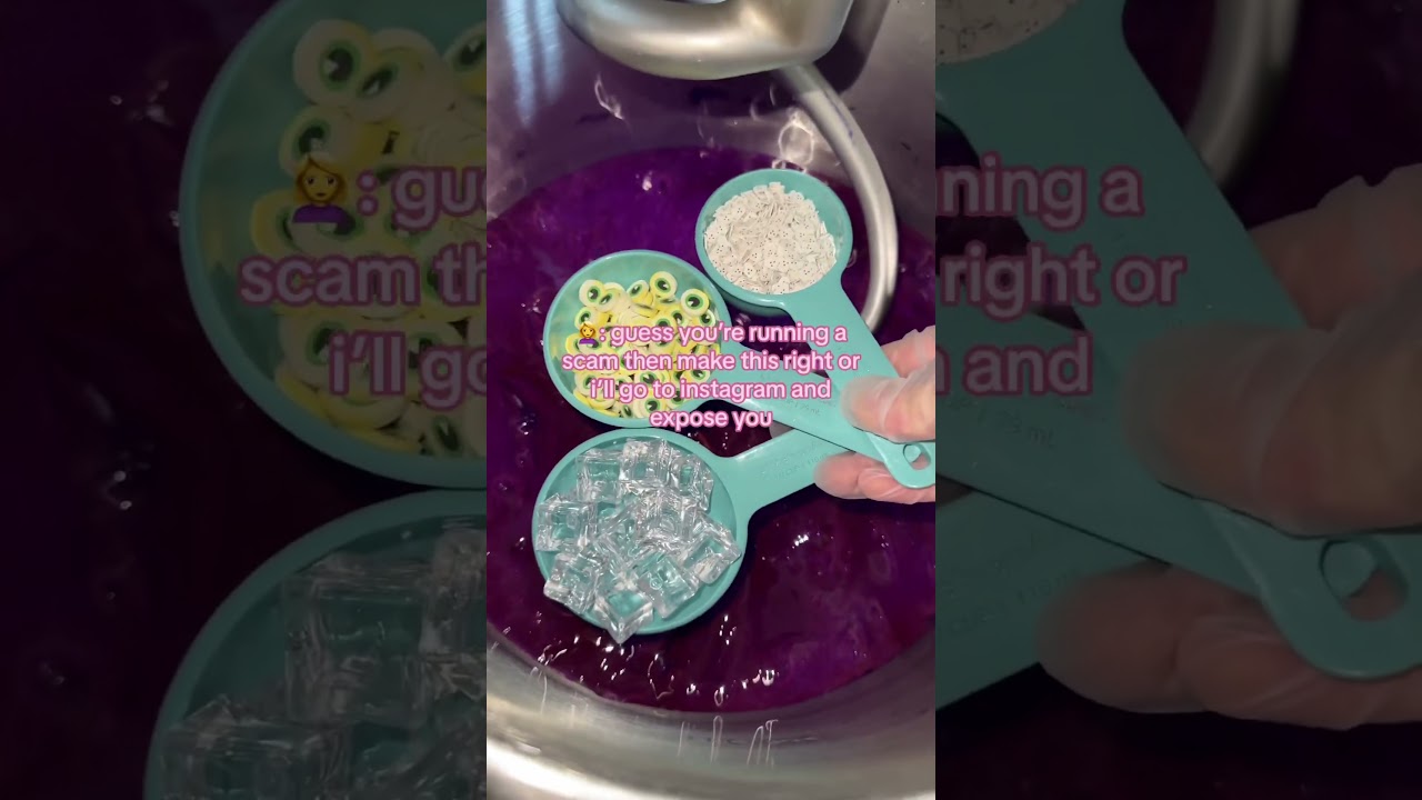 KAREN CUSTOMER STORYTIME 🚩🙎&zwj;♀️ shop slimes at parakeetslimesshop.com every friday at 6pm est ☻