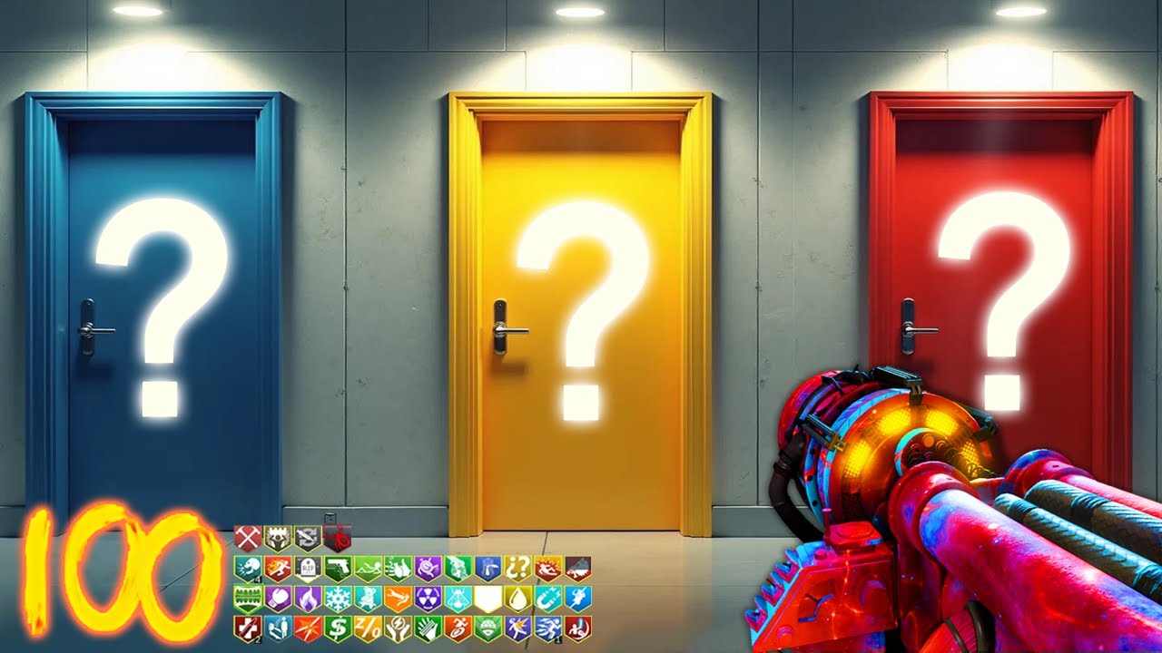 World's HARDEST Random Door Challenge in COD ZOMBIES!