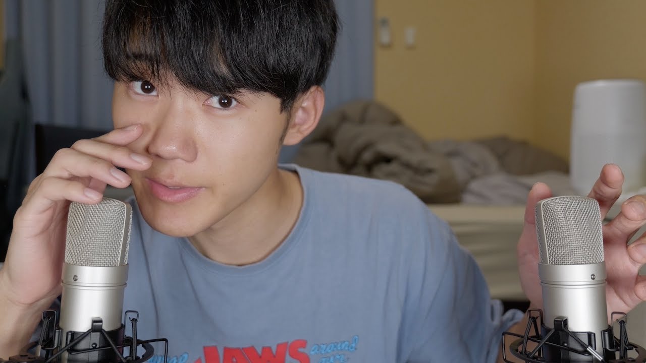 【ASMR】新しいマイクでTickle Tickle、オノマトペ、マウスサウンド【SUB】Tickle Tickle , Onomatopoeia, Mouth Sounds with New Mic