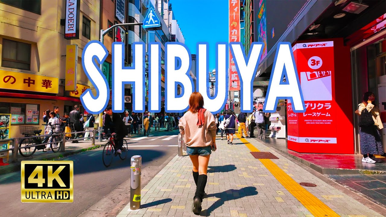 Shibuya 4K Walking Tour: Tokyo&rsquo;s Epicenter of Youth Culture, Fashion, and Entertainment