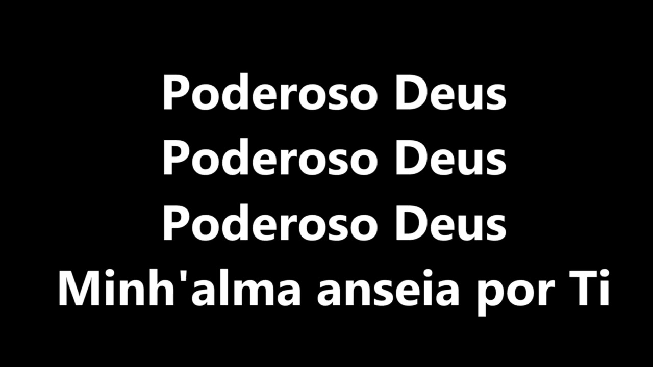 Poderoso Deus Editado #IBS