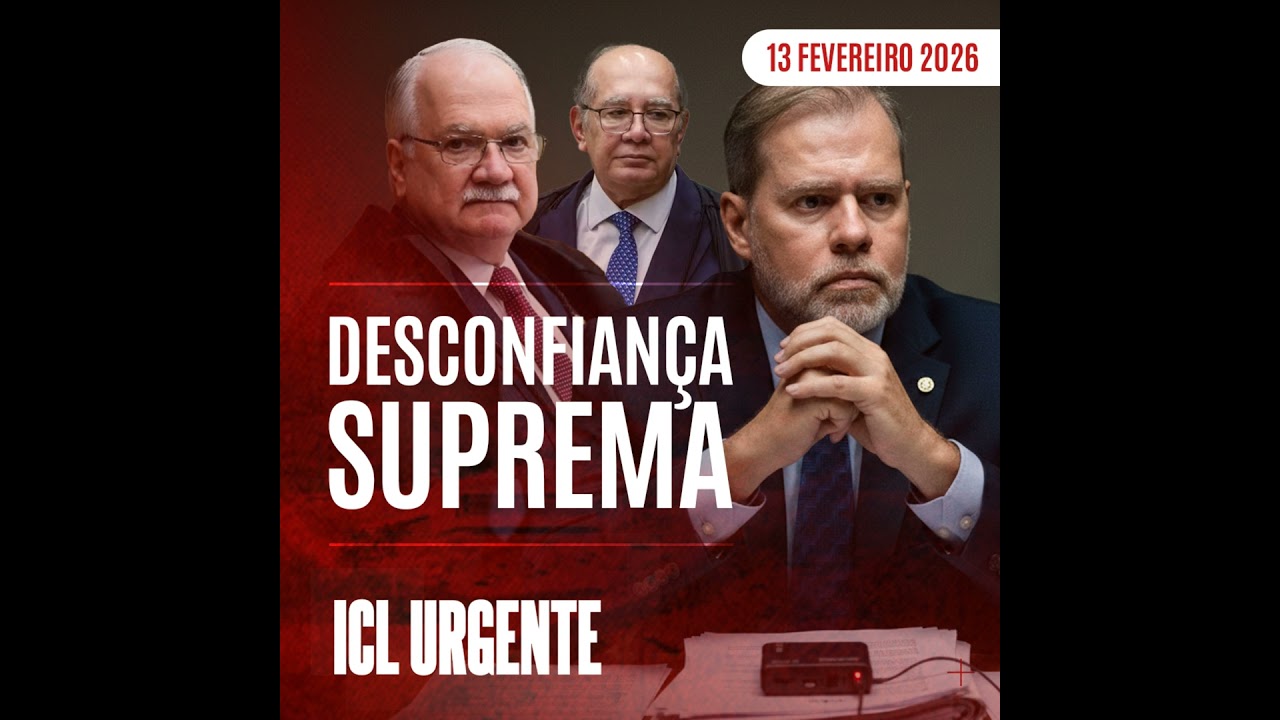 ICL Urgente #212 - Reunião no STF que afastou Toffoli do caso Master pode ter sido gravada