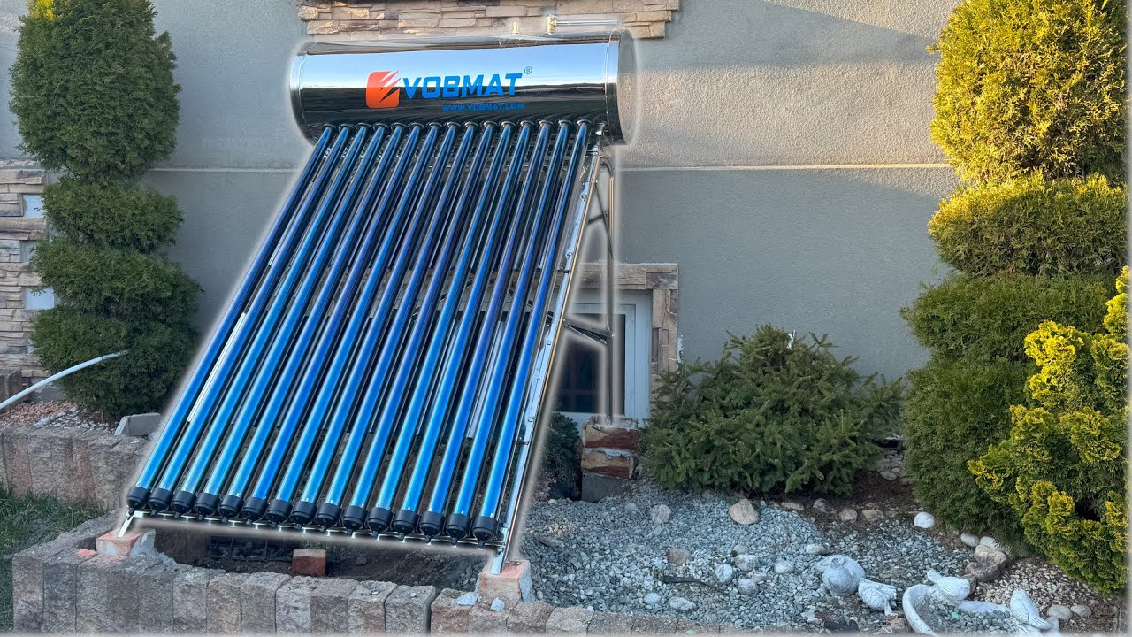 Tworzę solarny system ogrzewania c.w.u. - #2 Składanie solara, podłączenie i omówienie pracy